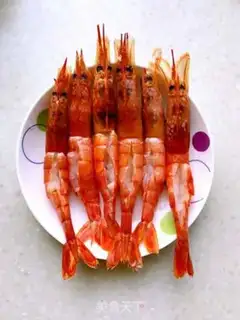 Make Argentinian red shrimp step 1