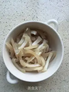 Make Frozen mushrooms and soybeans step 2