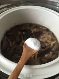 Make Frozen mushrooms and soybeans step 5