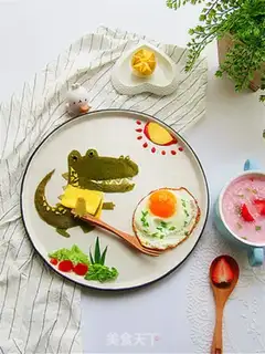 Make Springcakes for alligator fun step 12