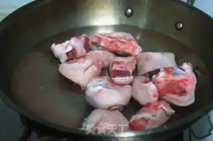 Make Soybean pig hoof step 1