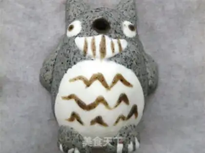 Make Dragon cat, black sesame soup step 10