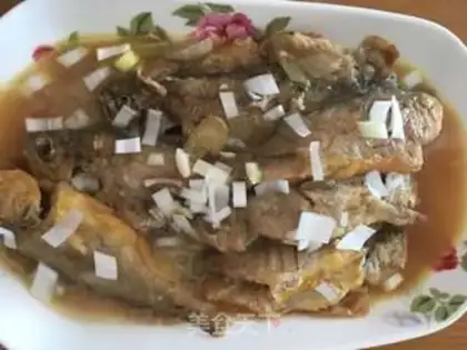 Make Dried and fried yellowfish step 4