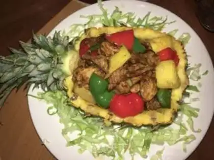 Make The pineapple boat grunts step 2