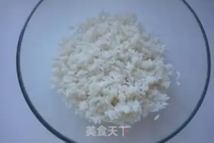 Make Soybeans fried rice step 0