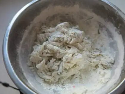 Make Fried leaf step 1