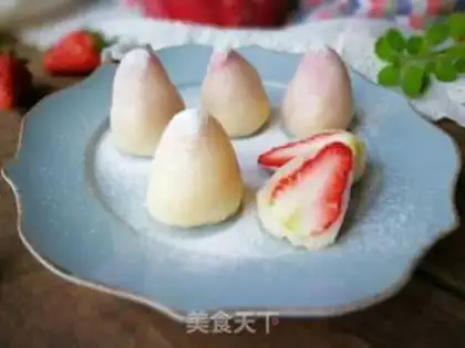 Make Strawberry Dafu step 8