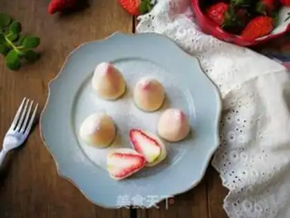 Make Strawberry Dafu step 9