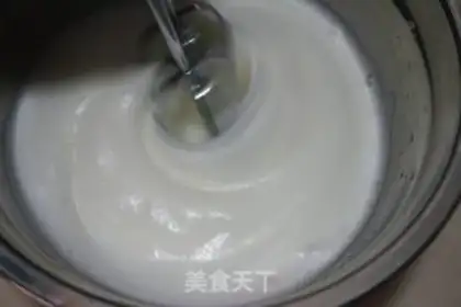 Make Cream cake step 6