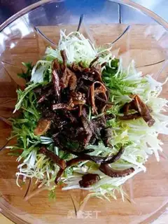 Make Tea mushrooms mixed with chrysanthemum step 3