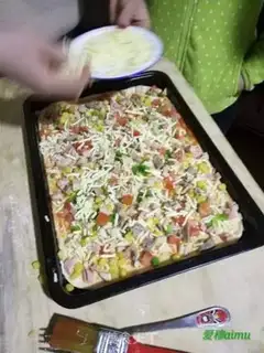 Make Vegetable pizza step 6