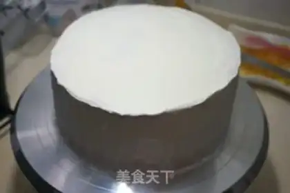 Make Cream cake step 20