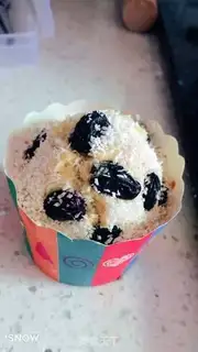 Make Black gallon coconut cupcakes step 0