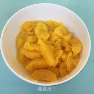 Make Eight-inch heart-shaped orange cake step 1