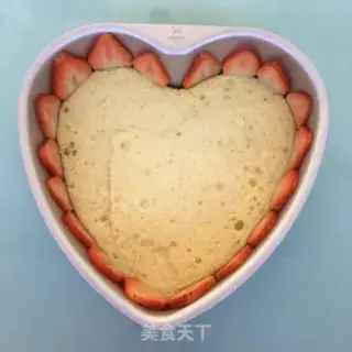Make Eight-inch heart-shaped orange cake step 7