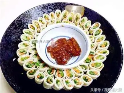 Make Peacock tofu step 4