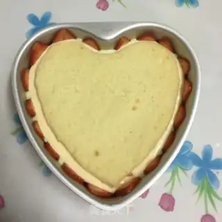 Make Eight-inch heart-shaped orange cake step 9