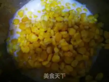 Make Milky corn juice step 2