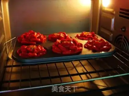 Make Red rose bread step 18