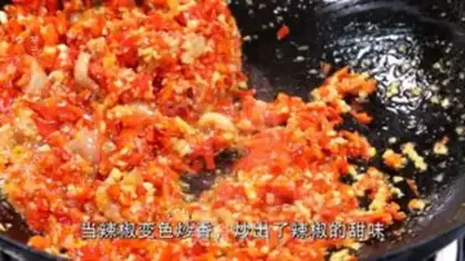 Make Spicy garter step 2
