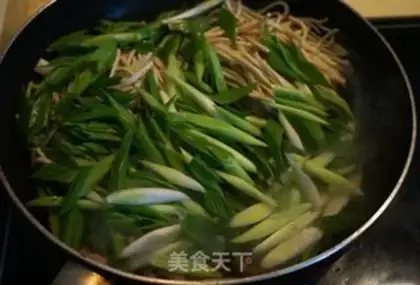 Make Beef garlic tofu step 5