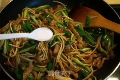 Make Beef garlic tofu step 6