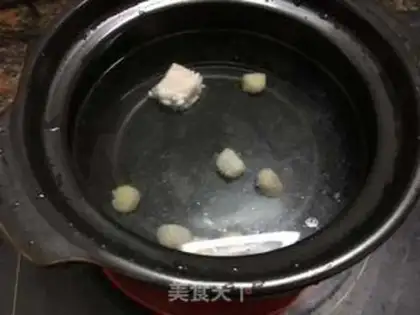Make Crab congee step 1