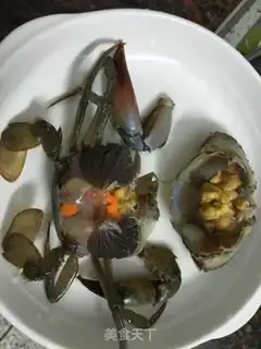 Make Crab congee step 2