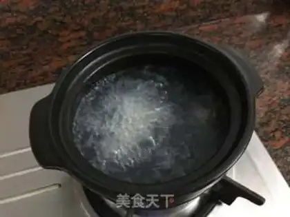 Make Crab congee step 5