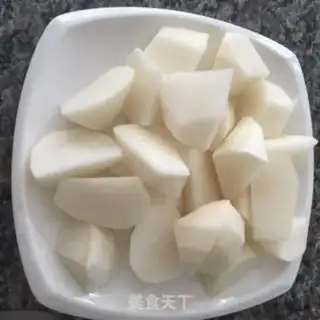 Make radish oxen step 0