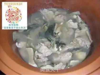 Make Snack-hot date pork soup step 13