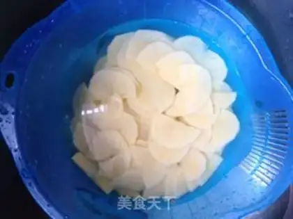 Make Potato chips step 1