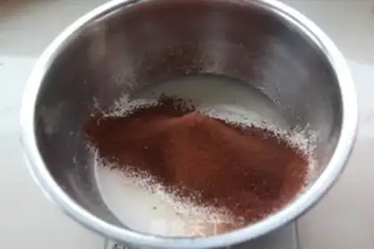 Make Blackwood cake step 1