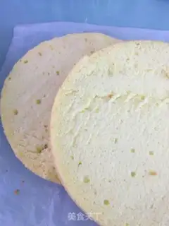 Make Seven inches of fruit cream cake step 0