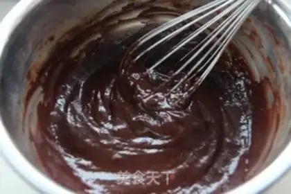 Make Blackwood cake step 2