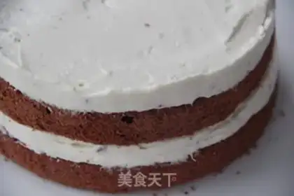 Make Blackwood cake step 10