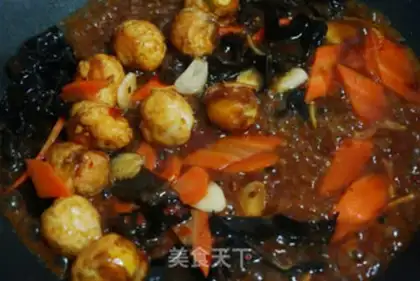 Make Fish quail eggs step 7