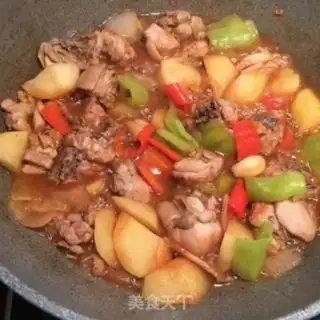 Make Xinjiang chicken step 5