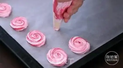Make Chocolate rose protein step 2