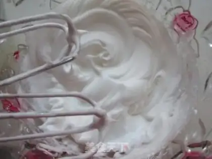 Make Homemade cream fruit cake step 2