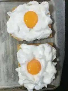 Make Toast burning clouds step 1