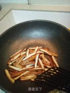 Make Scrambled beans step 3