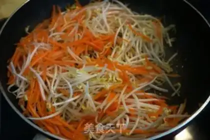 Make Spring rolls step 6