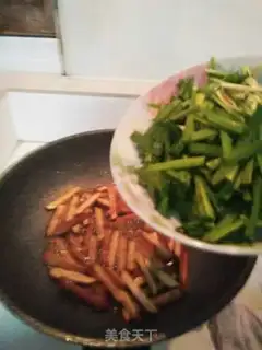 Make Scrambled beans step 6
