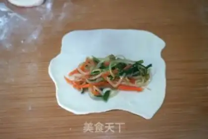 Make Spring rolls step 12