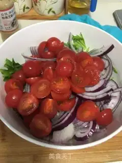 Make Vegetable salad step 1