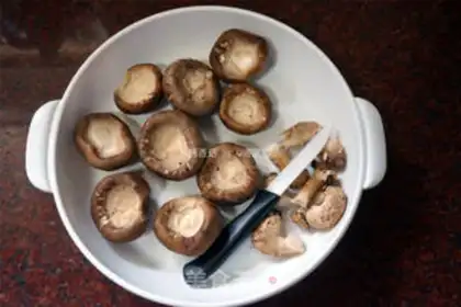 Make Baked mushrooms step 2