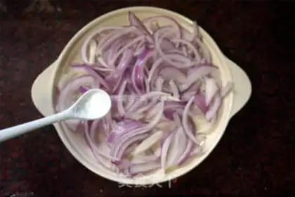 Make Microwave cow rice step 2