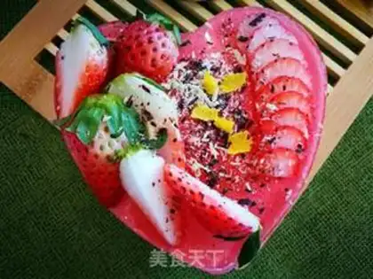 Make Strawberry Moose step 13