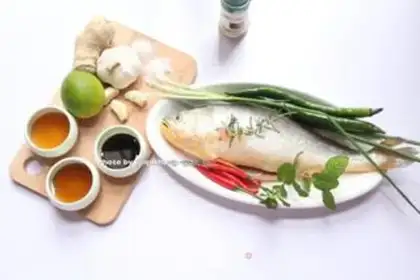 Make Thai blue lemon stench step 1